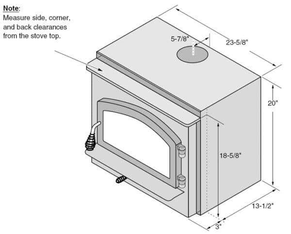 1250i Wood Insert by Lopi Stoves - Image 2