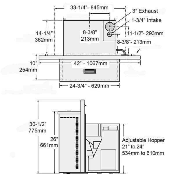 AGP Pellet Stove Insert by Lopi Stoves - Image 3