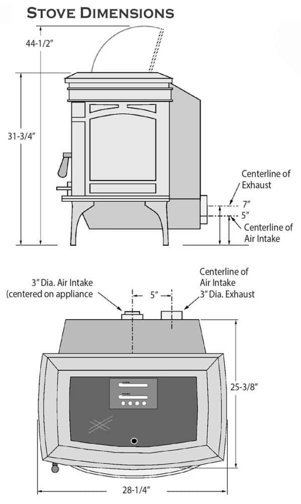 Deerfield Pellet Stove by Lopi Stoves - Image 3
