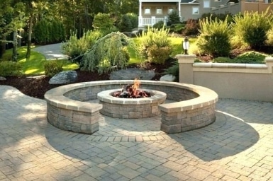 Fire Pits bricks for outdoor fire pit Emberstone Chimney Solutions Charlotte